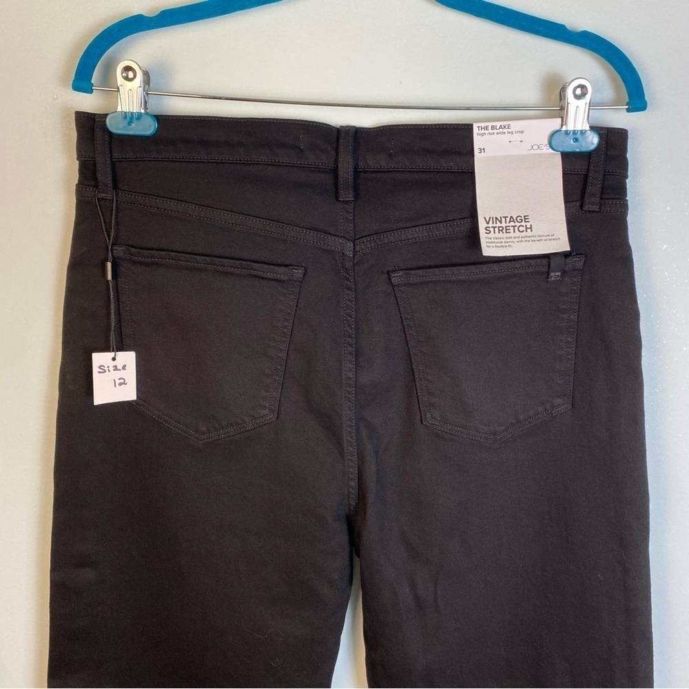 The Blake High Rise Wide Leg Cropped Raw Hem - Picture 7 of 10